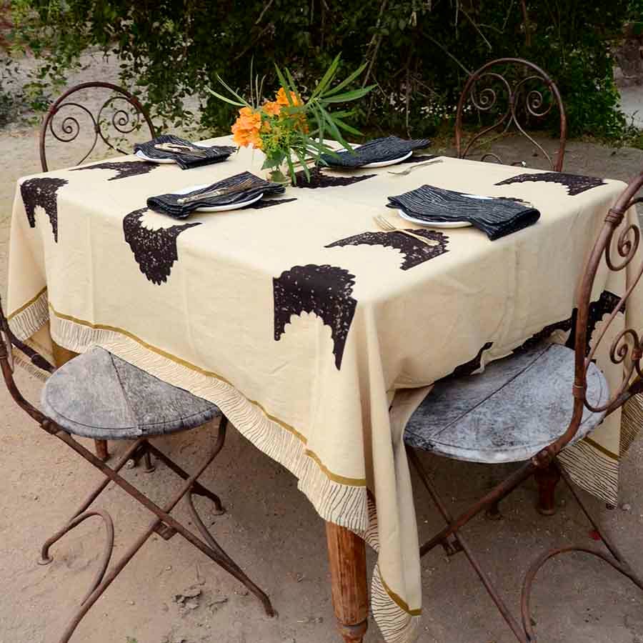 Ichcha - Sunset - Organic Cotton Tablecloth - 56